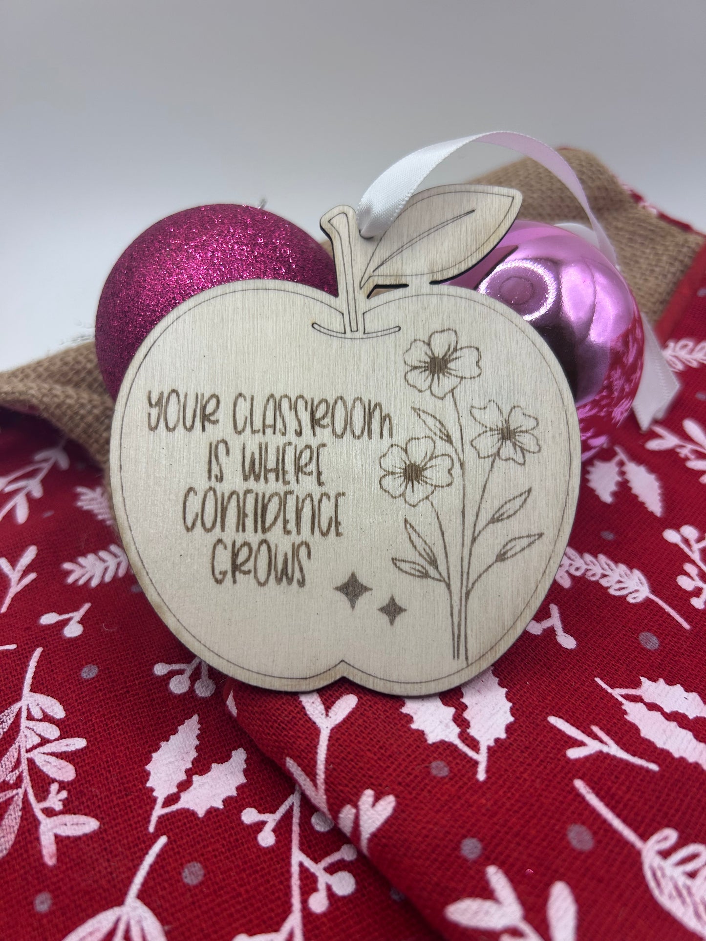 Teacher’s Christmas decorations- Customisable