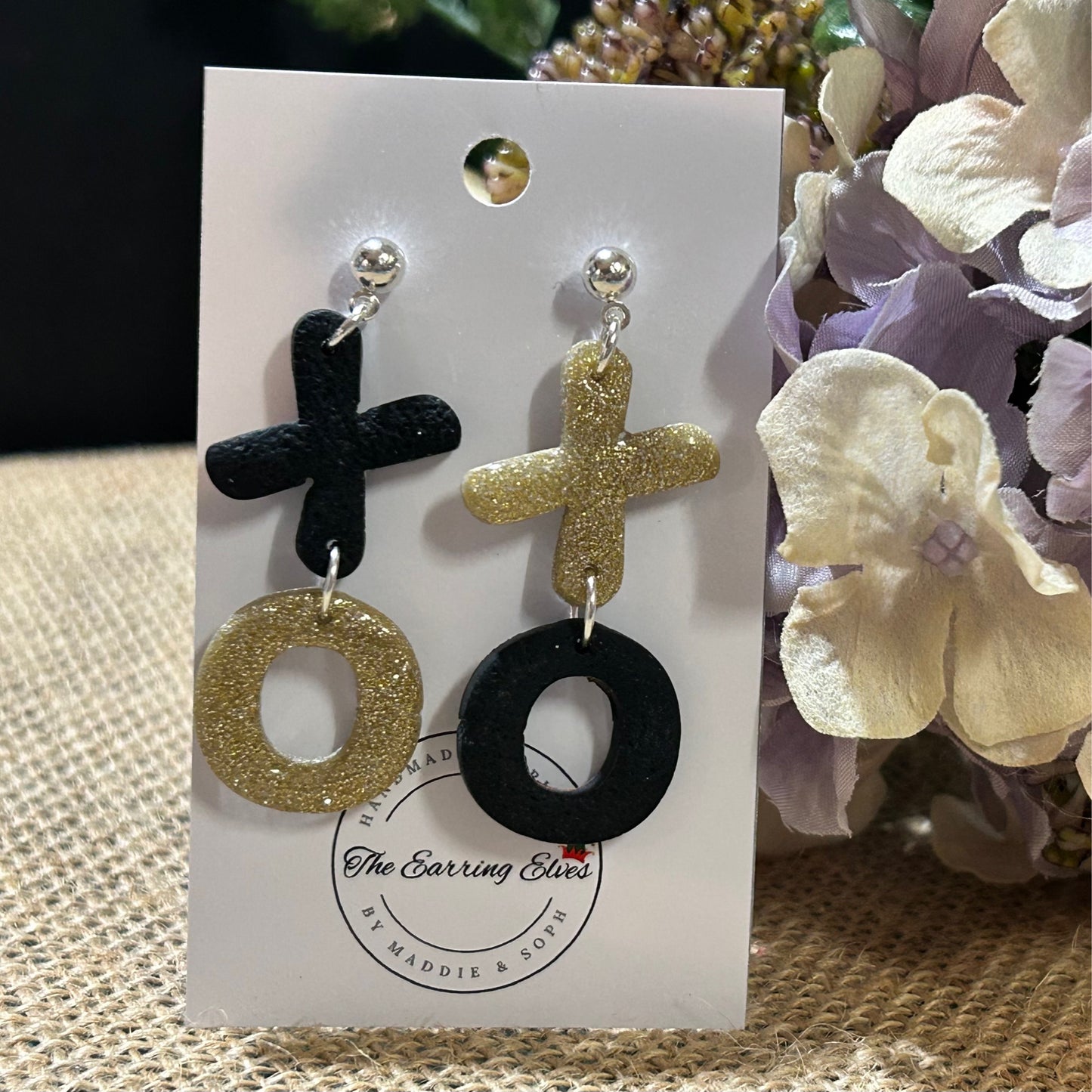 XO Valentines dangles