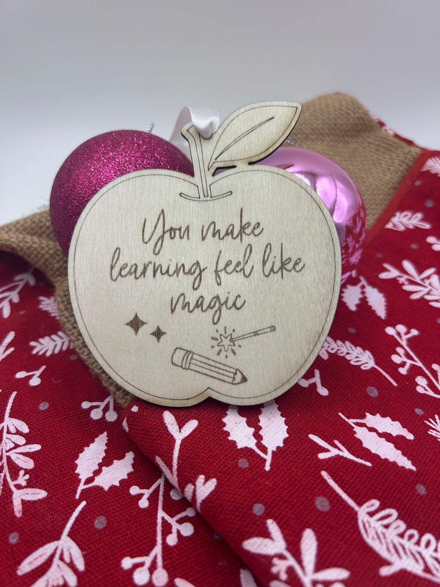Teacher’s Christmas decorations- Customisable