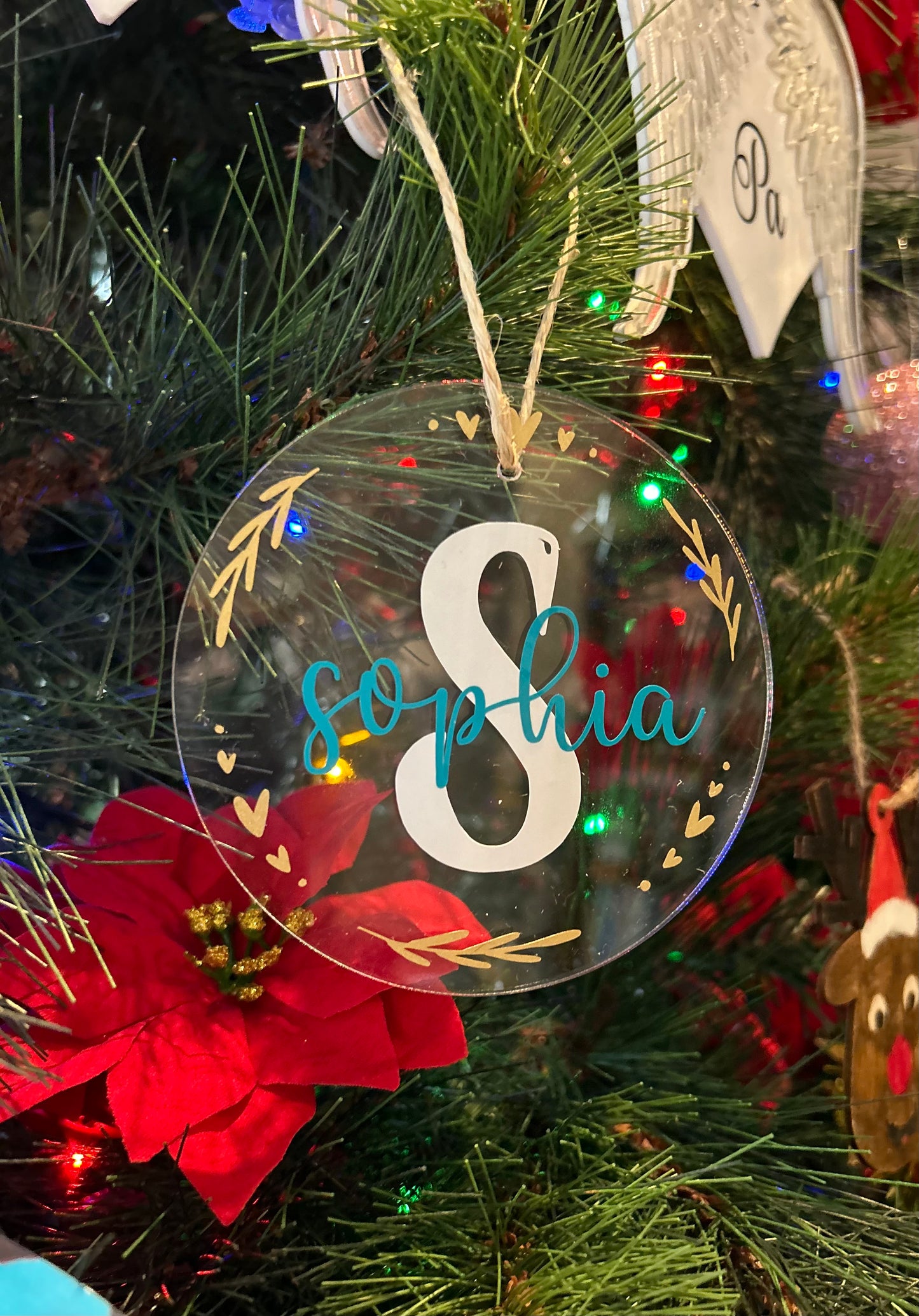 Personalised Acrylic Christmas Decorations