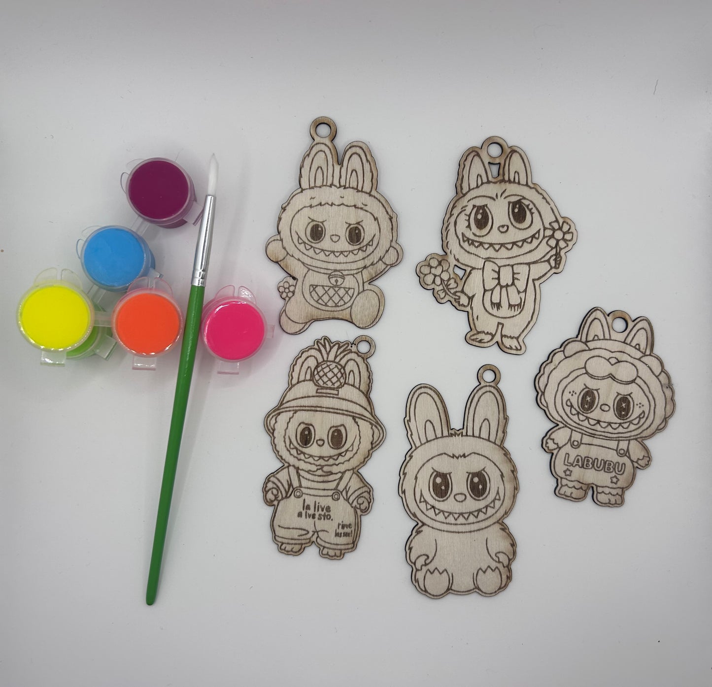 Custom character painting kits