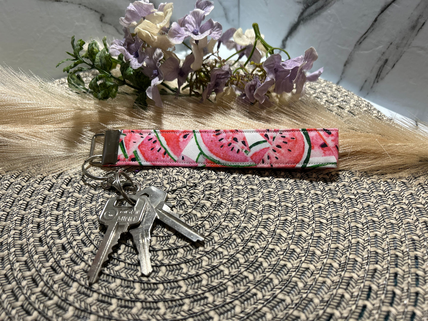 Juicy Slice Key Fob Wristlet