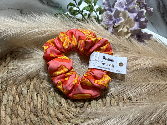 Pizza Party medium Scrunchie