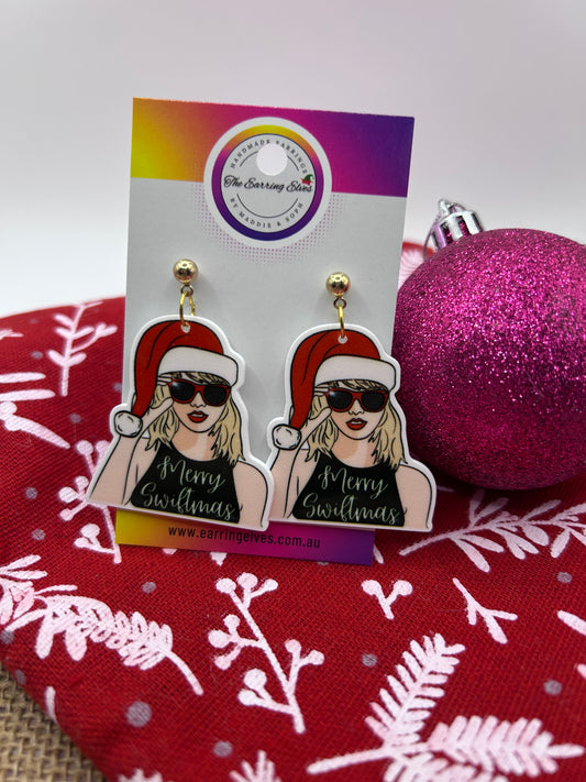 TS Merry Swiftmas dangles