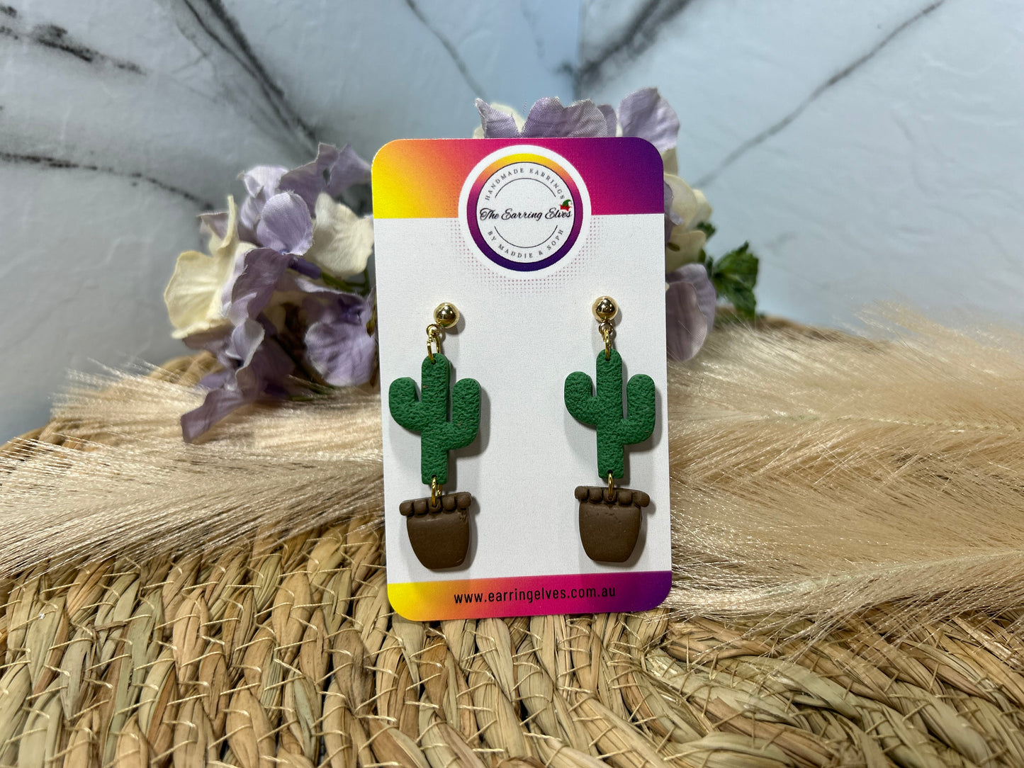 Cactus Capers dangles