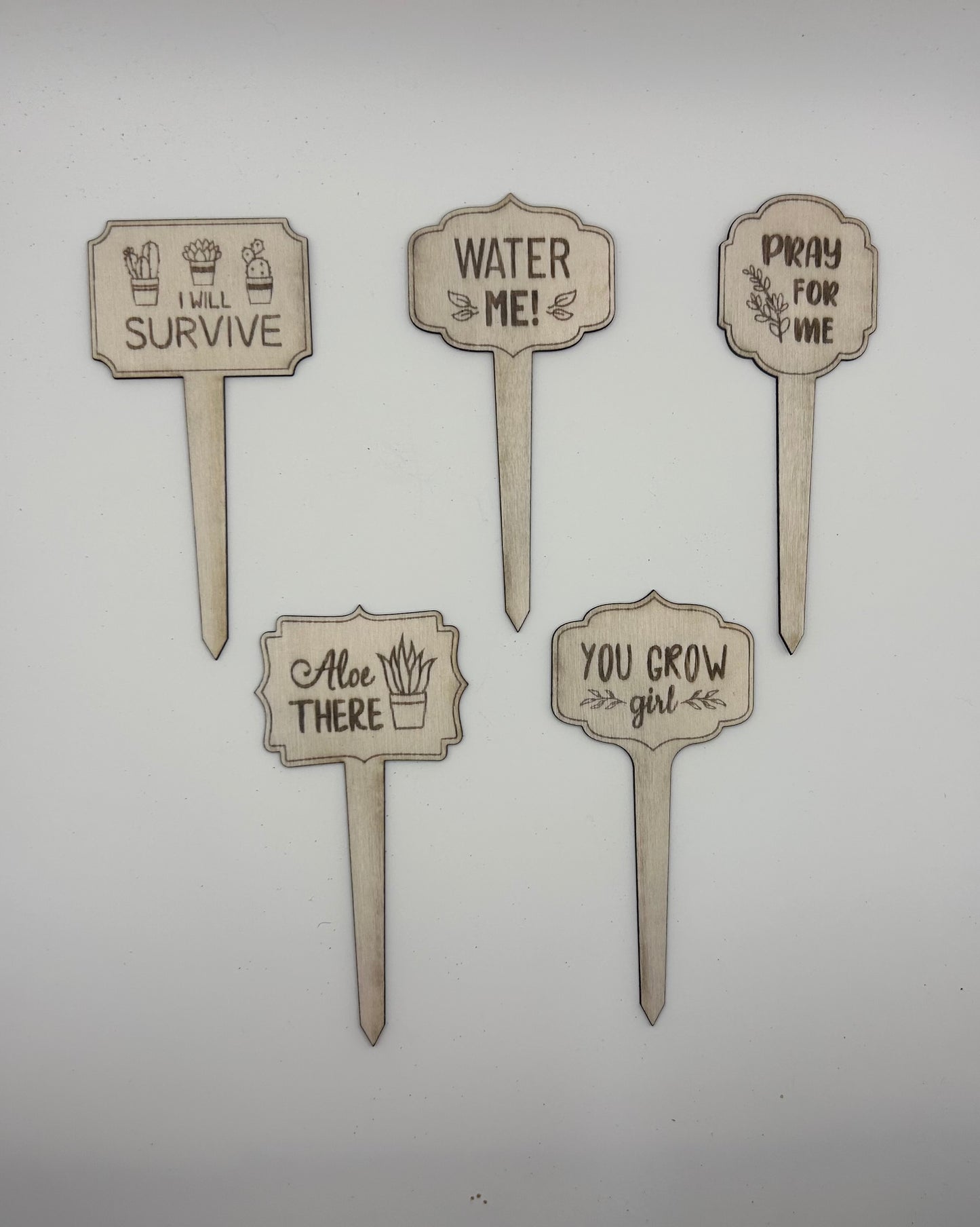Punny Plant Markers