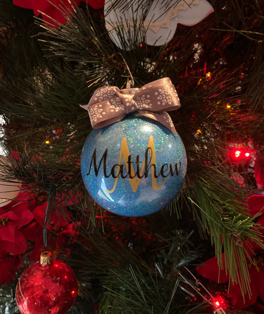 Personalised Christmas Baubles