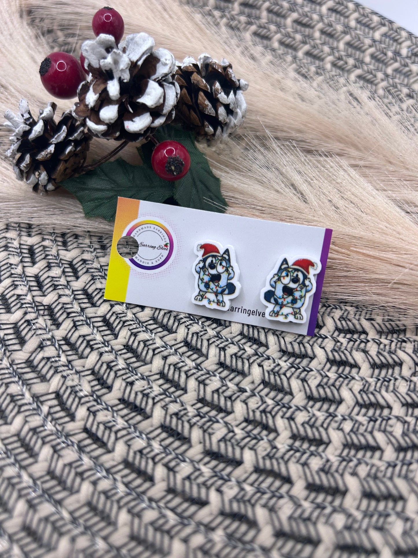 Christmas Muffin Studs