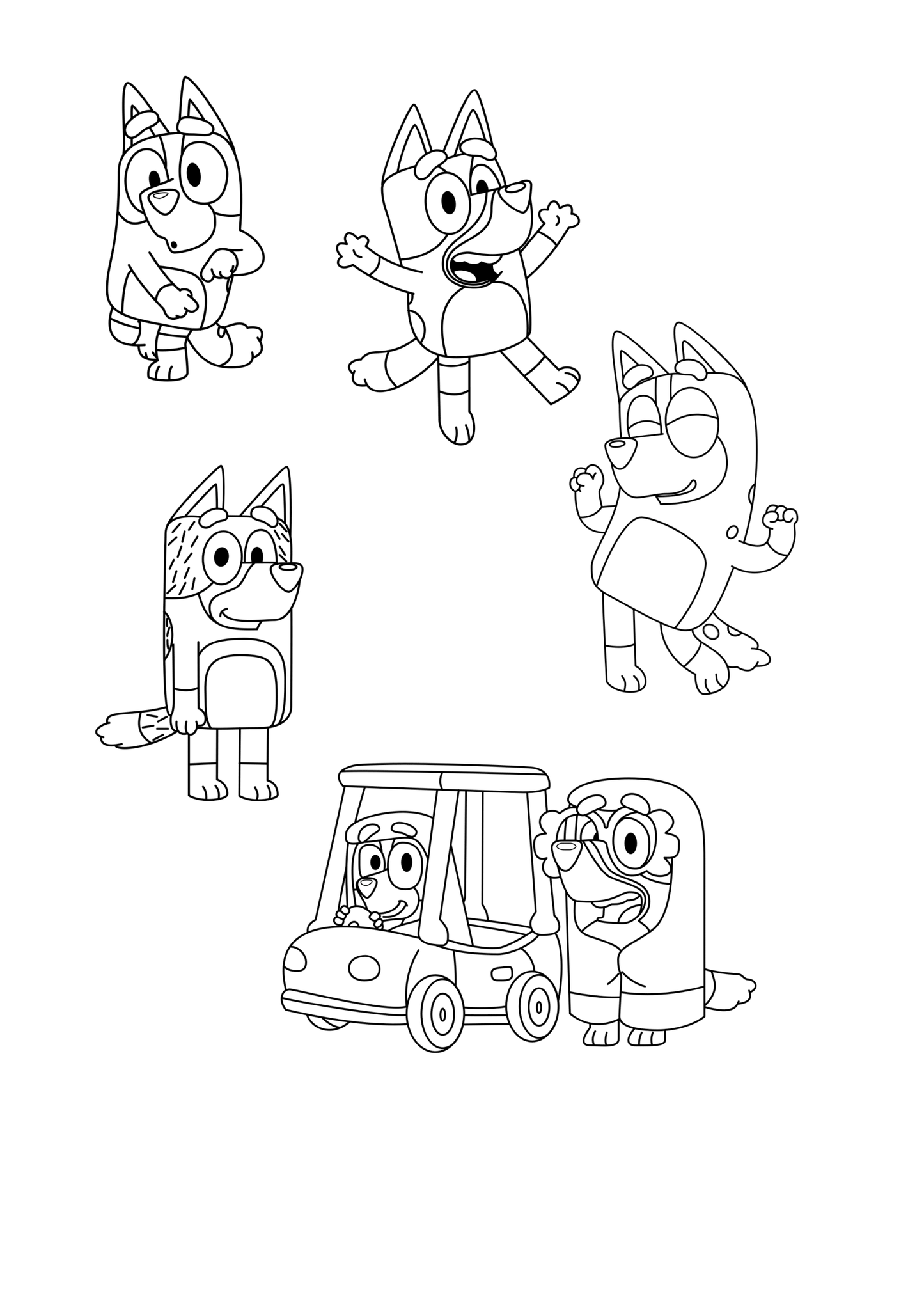 Custom character painting kits