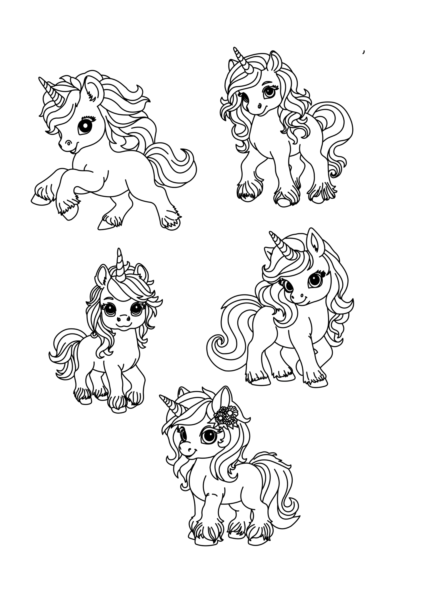 Custom character painting kits